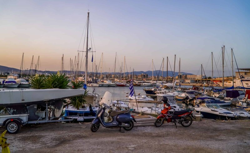 The Port of Piraeus, Athens.